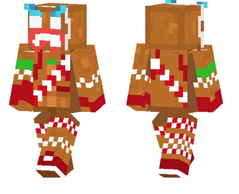 Gingerbread Man Minecraft Pe Skins