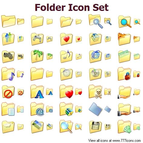 Windows Xp Folder Icons