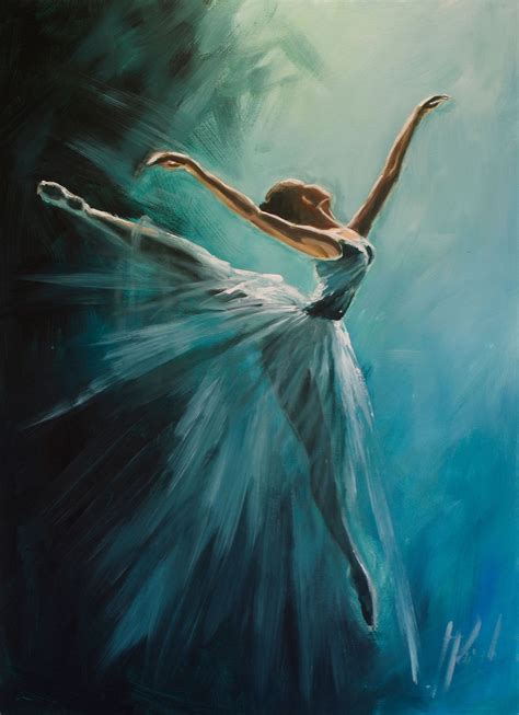 Kate Private Commission Janet Knight Studio Gallery Ballerina Art