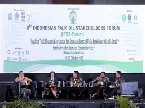 Kapolda Sumut Narasumber Tahun Indonesian Palm Oil Stakeholders Forum Ipos Forum Central