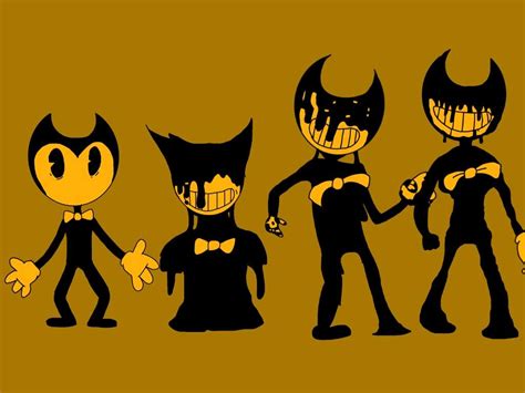 Evolution Of The Ink Demon Bendy And The Ink Machine Amino