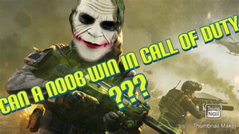 Noob First Gameplay Of Call Of Duty Youtube