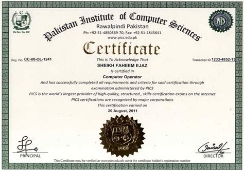 So student can follow it. Image result for 6 month degree certificate] | Certificate ...