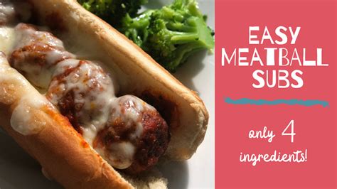 Easy Meatball Subs Recipe Southern Savers