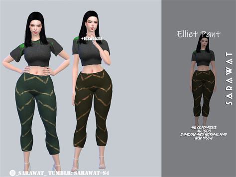 The Sims Resource Elliet Pants