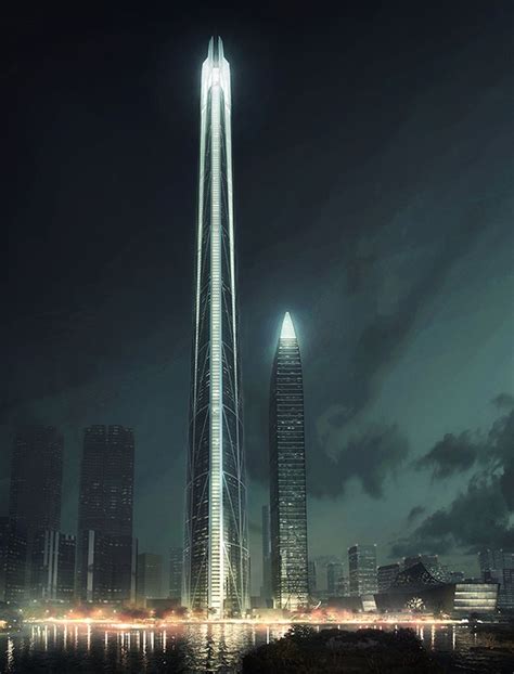 Chinas Tallest Skyscraper H700 Shenzhen Tower