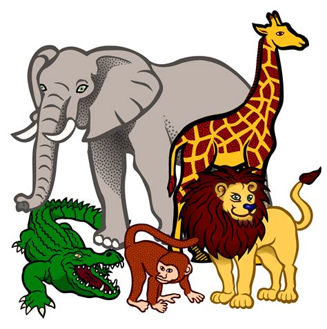 Imagem Animais Da África Safari Png Com Fundo Transparente Grátis