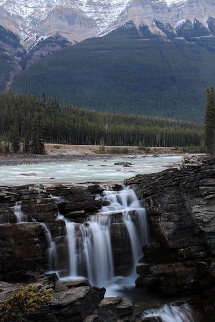 Athabasca Falls In Canada See More Pictures Seemorepictures