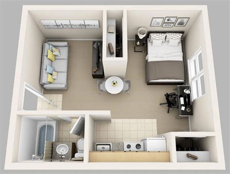 Mini Apartment Floor Plans Floorplansclick