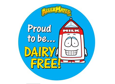 Dairy Allergy Allergy Stickers For Kids Milk Allergy