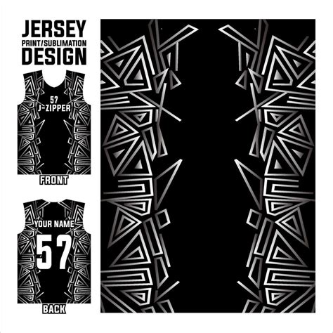 Vector Abstract Design Pattern For Sports And Sublimation Printing