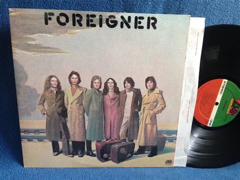 Vintage Foreigner St Debut Vinyl Lp Record