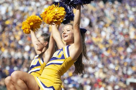 Meet The Halfletes Lsu Spirit Squad Plays Special Role In The World