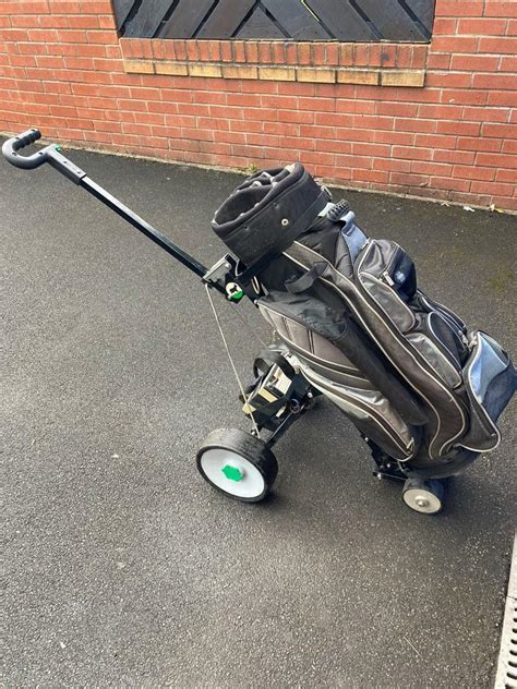 Hillbilly Electric Golf Trolley And Cart Bag In Wakefield West