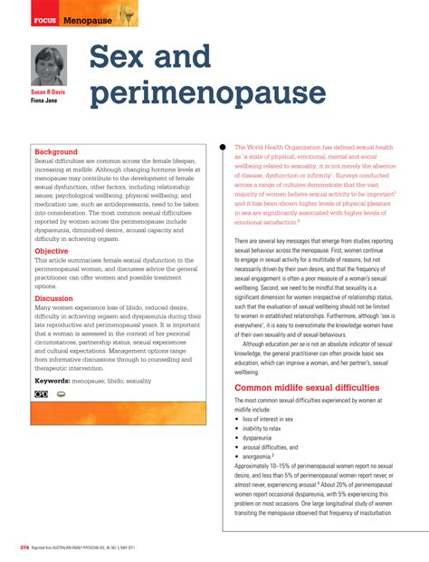 pdf sex and perimenopause