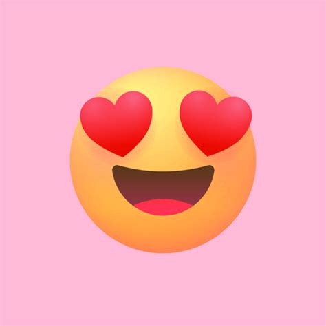 Cute Emoji Heart Eyes 