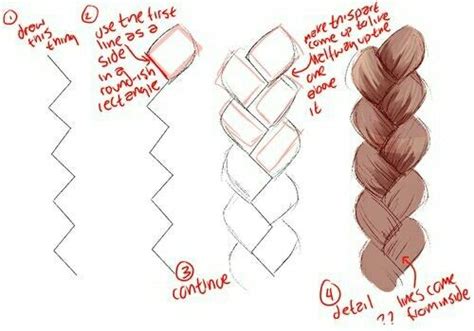 Pin By Patti Thompsett On Photos How To Draw Braids How To Draw Hair