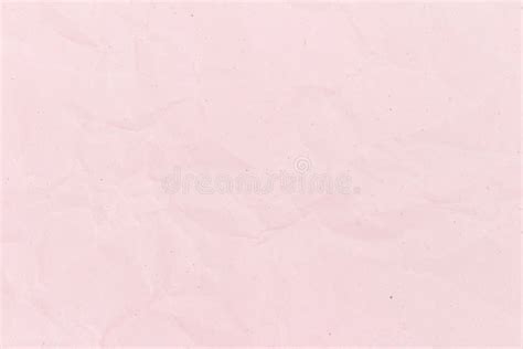 Pink Crumpled Paper Texture Background Stock Image Image Of Page