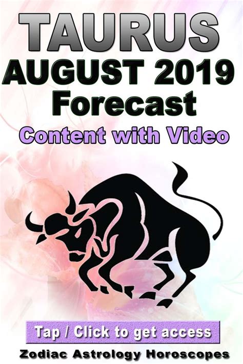 Taurus Monthly Horoscope August 2019 Taurus Monthly Horoscope