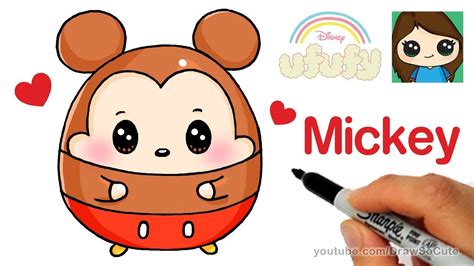 How To Draw Mickey Mouse Easy Disney Ufufy