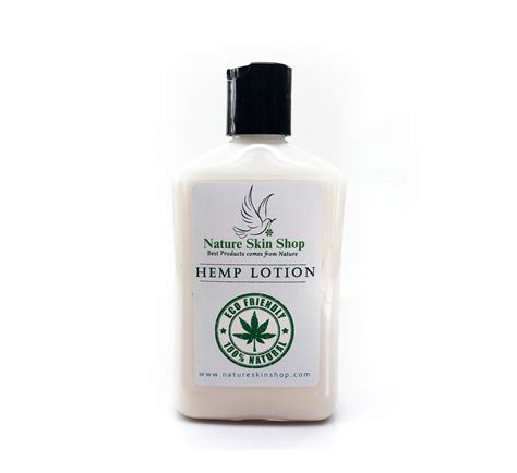 Organic Hemp Body Lotion For Dry Sensitive Skin By Natureskinshop