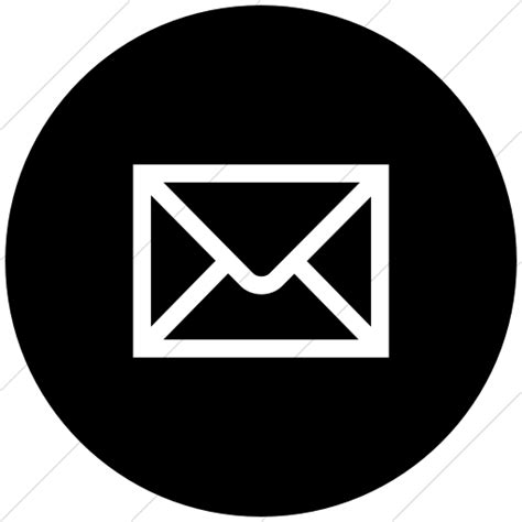 Mail Icon Black And White 49015 Free Icons Library