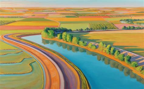 New Landscape Paintings By Phil Gross The Artery At The Artery Davis