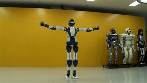 Hd Hrp 4 Humanoid Robot Walking Like A Real Human
