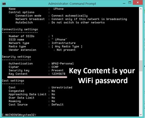 Windows 10 See Wifi Password Command Line