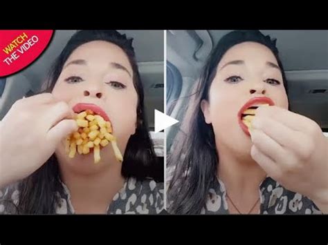 Woman With World S Biggest Mouth Fits In Large Mcdonald S Fries In One Go Youtube