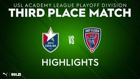 2022 Usl Academy Playoff Division Third Place Match Highlights Youtube