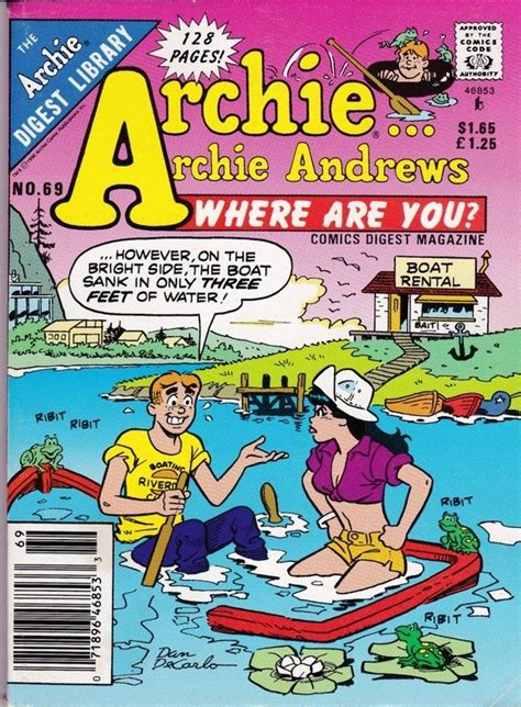 Archie Archie Andrews Where Are You Comics Digest Magazine 69 Reviews