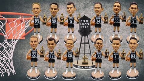 First Milan Indiana 1954 State Champs Water Tower Bobble Unveiled