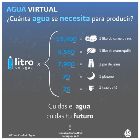 Agua Virtual Infografía Mx