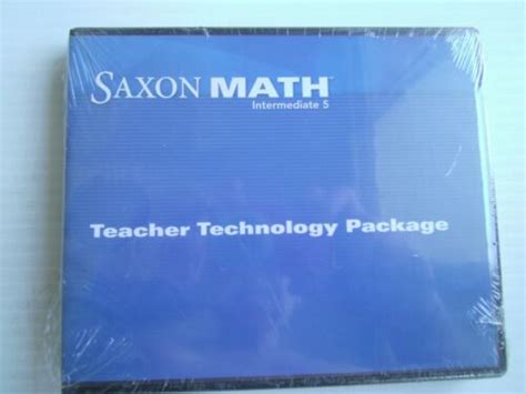 Saxon Math Intermediate 5 Technology Pack 1600329624 Ebay