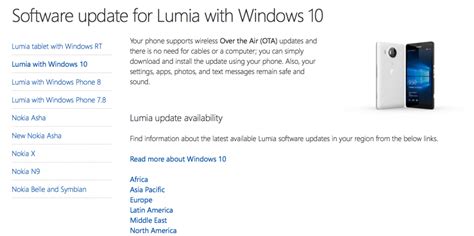 When Will Your Lumia Get Windows 10 Mobile Update Microsoft Has An