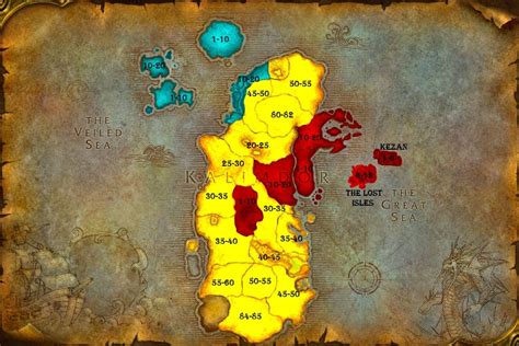Azeroth Map Cataclysm