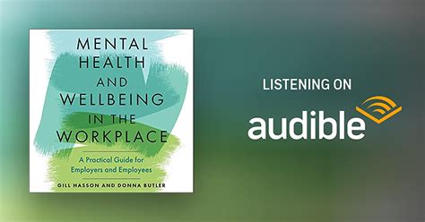 Mental Health And Wellbeing In The Workplace By Gill Hasson Donna Butler Audiobook