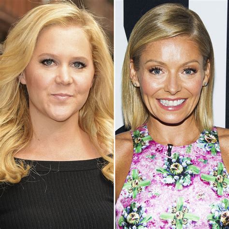 Amy Schumer Compares Her Size To Kelly Ripa While Talking Hollywood