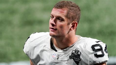 Carl Nassib Stats Raiders Nassib Becomes First Active Nfl Player To