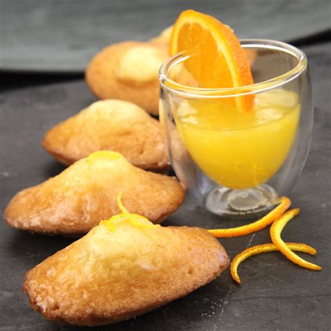 Recette Madeleines à La Fleur Doranger Sauce Citronnée Recette