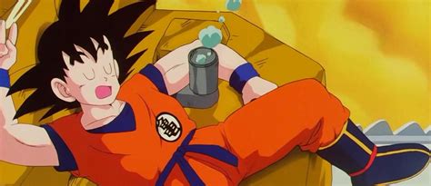 Goku Sleeping♡ Hes So Adorable ♡w