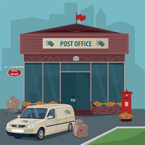 Royalty Free Post Office Clip Art Vector Images And Illustrations Istock