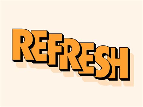 Refresh By Mat Voyce On Dribbble