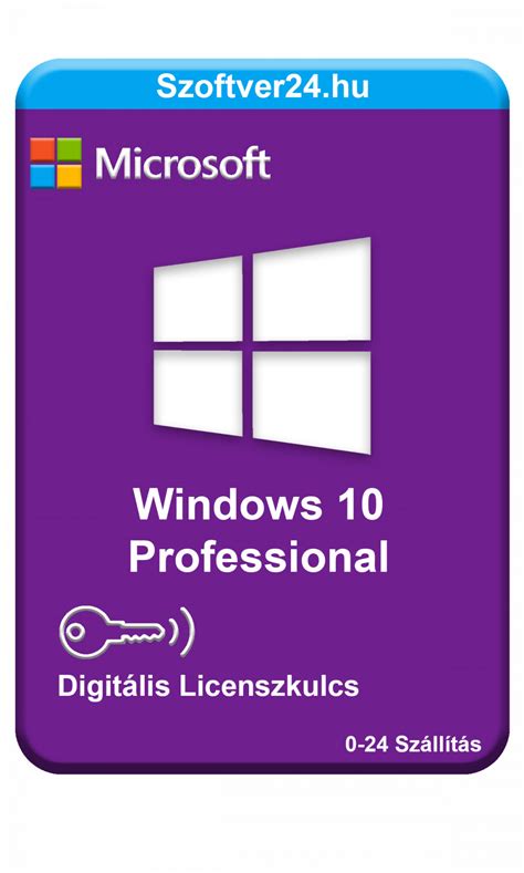 Microsoft Windows 10 Pro 64bit Hun Fqc 08925 Szoftver24 Wi