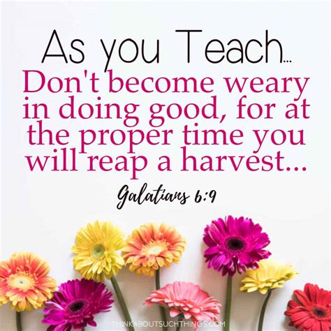 30 Uplifting Bible Verses For Teachers With Images Think About Such