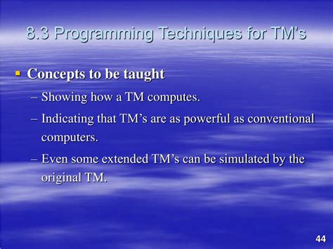 Ppt Chapter 8 Introduction To Turing Machines Powerpoint Presentation