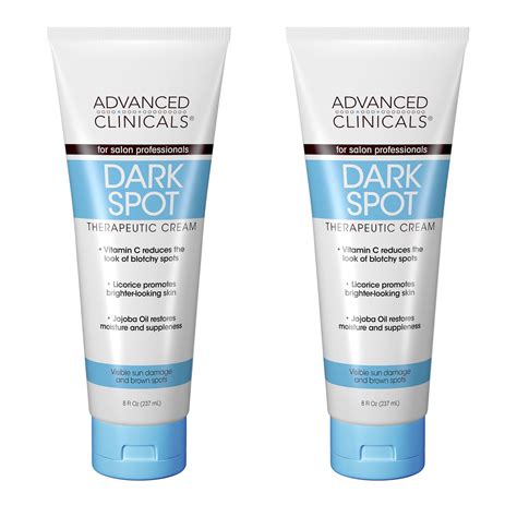 Buy Advanced Clinicals Dark Spot Therapeutic Cream With C Hydroquinone