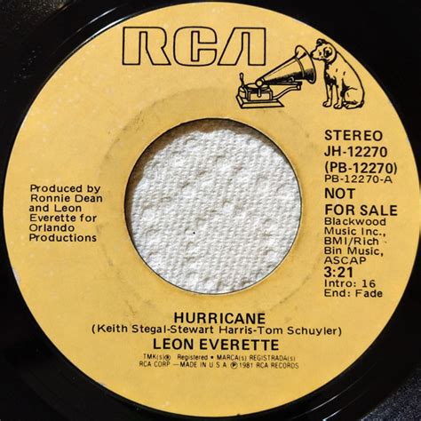 Leon Everette Hurricane 1981 Vinyl Discogs