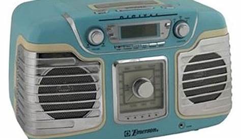 Emerson RET66TQC Retro-style Radio/ CD Player - Overstock Shopping